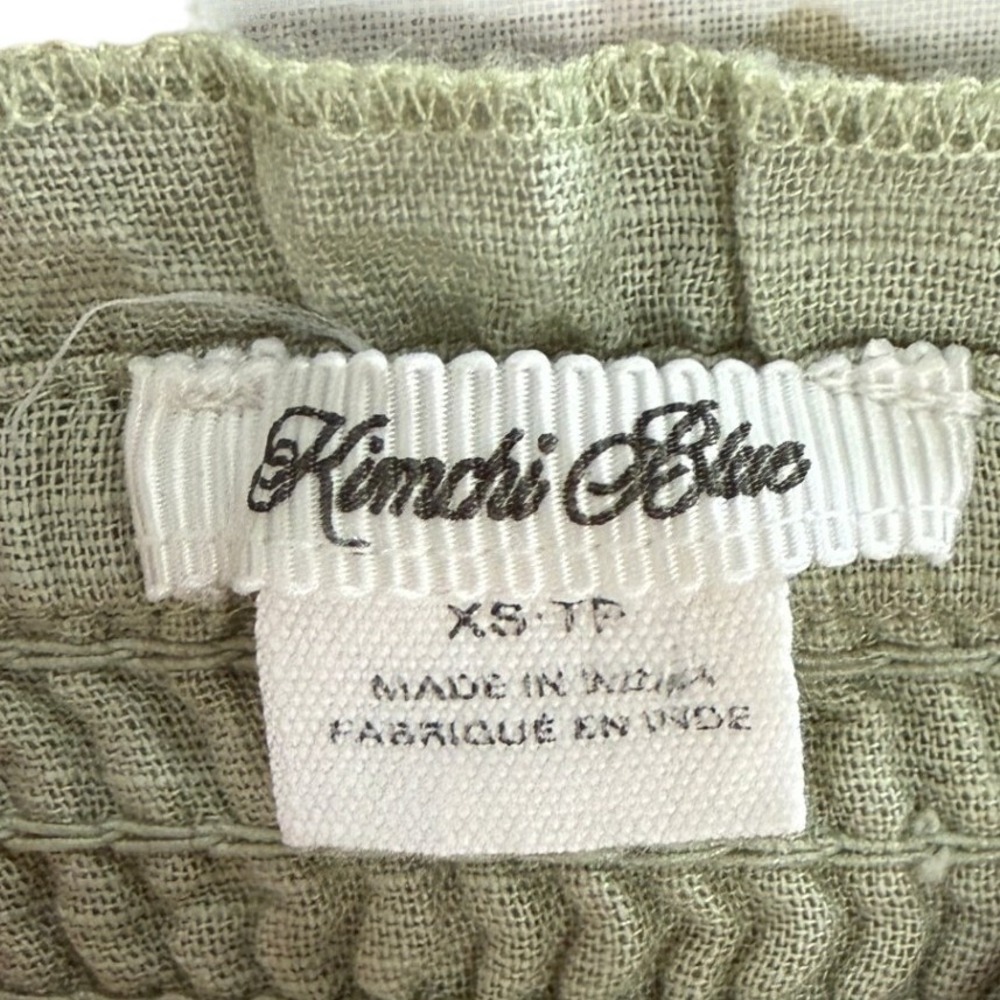 Urban Outfitters Kimchi Blue Tara Babydoll Tube Top Crop Peek a Boo Cutout XS - Picture 5 of 10